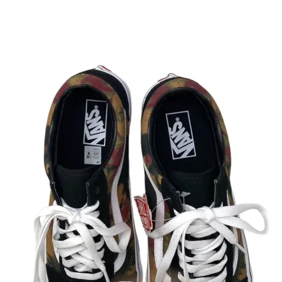 VANS Woodland Wash Old Skool Sneakers Black Skate Men's Suede Canvas VN0A4BW2E9E